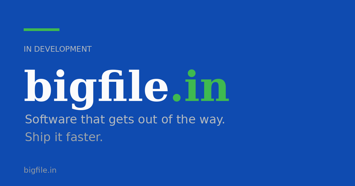Link preview image for bigfile.in